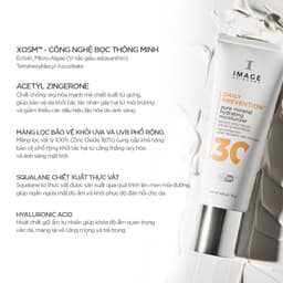 Thumbnail Kem chống nắng cho da khô IMAGE Skincare DAILY PREVENTION Pure Mineral Hydrating Moisturizer SPF30 (7g) 3
