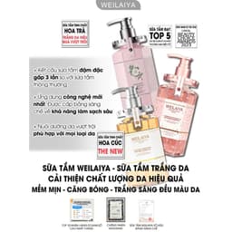 Thumbnail Sữa Tắm Nước Hoa Weilaiya Chính Hãng 450ml Hương Thơm Quyến Rũ Sang Trọng 2
