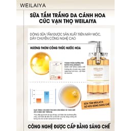 Thumbnail Sữa Tắm Trắng Da Hương Nước Hoa Weilaiya 450ml 4