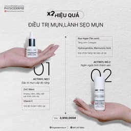Thumbnail Bộ đôi Actinyl giảm mụn nội tiết, mụn sưng viêm Actinyl Duo 3