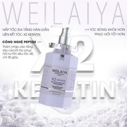 Thumbnail Hấp tóc Phục Hồi Weilaiya 450ml X2 Keratin 3