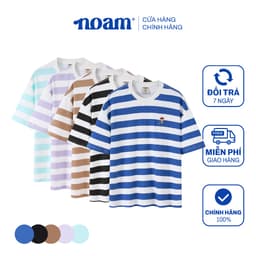 Thumbnail Áo thun Form rộng NOAM Juicy N 100% Cotton 280GSM - Màu Xanh/ Tím/ Nâu 1