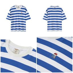 Thumbnail Áo thun Form rộng NOAM Juicy N 100% Cotton 280GSM - Màu Xanh/ Tím/ Nâu 2