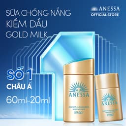 Thumbnail Bộ đôi Sữa chống nắng dưỡng da kiềm dầu bảo vệ hoàn hảo SPF50+ PA++++ 60ml+20ml 2