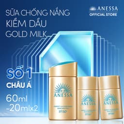 Thumbnail Bộ Sữa chống nắng dưỡng da kiềm dầu bảo vệ hoàn hảo SPF50+ PA++++ 60ml+20ml x2 2