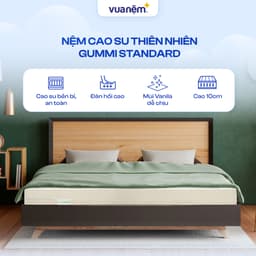 Thumbnail Nệm Cao Su Thiên Nhiên 100% Gummi Standard 2.0 10cm Vua Nệm, Mùi Hương Vani 3