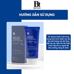Thumbnail Kem chống nắng khoáng chất Benton Skin Fit Mineral SPF50+/PA++++ 50ml 4