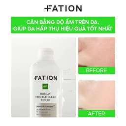 Thumbnail Nước Hoa Hồng Cân Bằng Da FATION NOSCA9 TROUBLE CLEAR TONER 200ml 3
