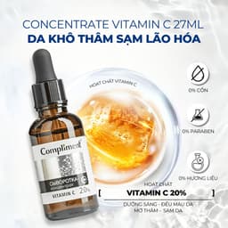 Thumbnail Serum Dưỡng Da Compliment Vitamin C Cấp Ẩm Và Phục Hồi Da, Dưỡng Da Trắng Sáng, Mờ Thâm 27ml 3