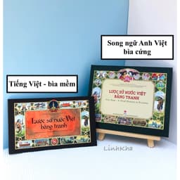 Thumbnail Sách Lược Sử Nước Việt Bằng Tranh - Tiếng Việt Và Song Ngữ Anh - Việt (Kim Đồng) 1
