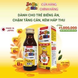 Thumbnail Mua 3 Chai Siro Japa Kids Tặng 1 Kích Thích Ăn Ngon Tăng Cân Tăng Chiều Cao Cho Bé Chính Hãng JaPan 1