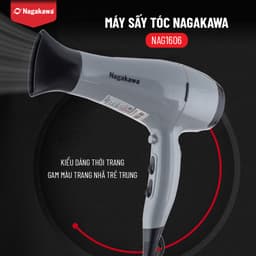 Thumbnail Máy Sấy Tóc Nagakawa NAG1606 (2000W) - Hàng Chính Hãng 2