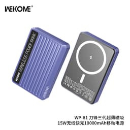 Thumbnail Sạc dự phòng sạc nhanh wekome WP81 10000 mAh hỗ trợ sạc không dây 3
