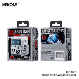 Thumbnail Củ sạc nhanh GaN 35W wekome WP-U07 - Hàng chính hãng 3
