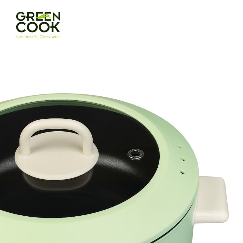 Ảnh Lẩu điện chống dính đa năng Green Cook GCEH234, dung tích 4L 2