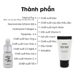 Thumbnail Combo Gel Tẩy Da Chết Mặt và Serum Hỗ Trợ Giảm Mụn Thâm Seimy 10ml 1