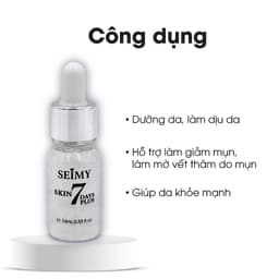 Thumbnail Combo Serum Giảm Mụn Và Que Nặn Mụn Seimy 10ml - Skin 7 Days Plus 1