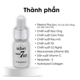 Thumbnail Combo Serum Giảm Mụn Và Que Nặn Mụn Seimy 10ml - Skin 7 Days Plus 2