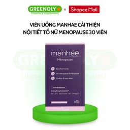 Thumbnail Viên uống nội tiết tố nữ Manhae Nutrisante điều hòa kinh nguyệt giảm khô hạn tăng cường sinh lý nữ 1