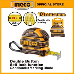 Thumbnail Thước cuộn thép đo tự hãm 3m, 5m, 8m, 10m INGCO HSMT081025-1 | HSMT08825-1  | HSMT08525-1 | HSMT08316-1 hệ đo mét (m) 2