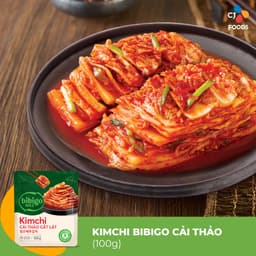 Thumbnail Kimchi Hàn Quốc Bibigo cải thảo cắt lát - Túi 100g 2