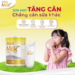 Thumbnail Sữa Japa Milk Plus Bổ Sung Chế Độ Ăn Hàng Ngày Cung Cấp Chất Dinh Dưỡng Cho Bé Chính Hãng Japa Kids 400G 2