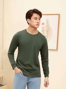 Thumbnail Áo Giữ Nhiệt Cổ Thấp Cho Nam Laroma | Giữ Ấm - Vải Thơm - Nano Bạc - Co Dãn 1