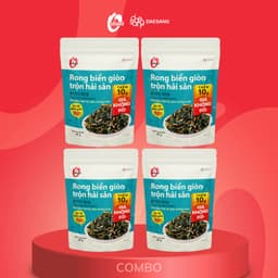 Thumbnail Combo 4 rong biển giòn trộn 4 vị O'food 2