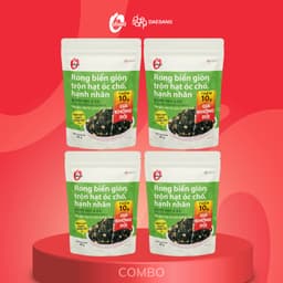 Thumbnail Combo 4 rong biển giòn trộn 4 vị O'food 3