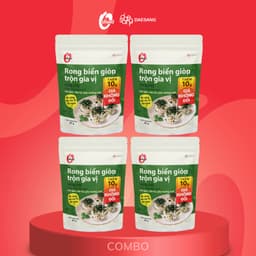 Thumbnail Combo 4 rong biển giòn trộn 4 vị O'food 1