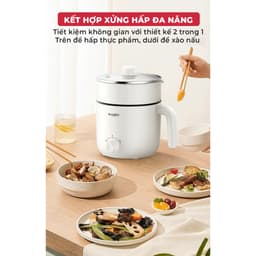 Thumbnail Nồi lẩu điện đa năng Magic A-040, dung tích 1.3L, công suất 600W, bảo hành 12 tháng 4