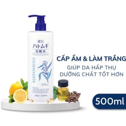 Thumbnail Nước Hoa Hồng Ý Dĩ Dưỡng Da Reihaku Hatomugi Moisturizing & Conditioning Lotion 500ml 2