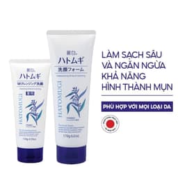 Thumbnail Sữa Rửa Mặt Reihaku Hatomugi Facial Foam 130g và 170g (Màu trắng) 3