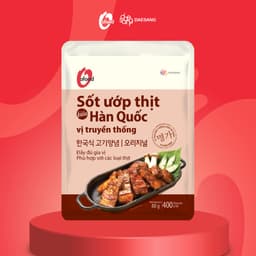 Thumbnail Sốt ướp thịt Hàn Quốc OFood gói 80g, giúp thị mềm, ngọt, thơm dậy vị dùng cho 400g thịt 1