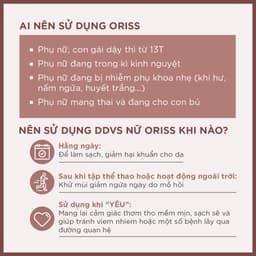 Thumbnail Combo 3 dung dịch vệ sinh phụ nữ Oriss trầu không dịu nhẹ hỗ trợ khử mùi, không gây khô rát 150ml/Chai 4