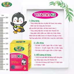 Thumbnail Vitamin K2 Pozokids| Tăng Cường Hấp Thu | Phân Bổ Canxi Vào Xương giúp trẻ cao lớn | Dr.Green | 3