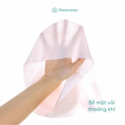 Thumbnail Áo lá học sinh không viền Purecotton chất liệu cotton cao cấp Beauty Light Bra PC088 3