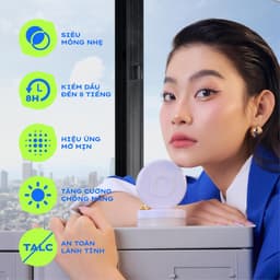 Thumbnail Phấn phủ mỏng nhẹ kiềm dầu thuần chay chống nắng Lemonade Supermatte No Makeup Loose Powder 9g 4