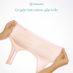 Thumbnail Áo lá học sinh Purecotto bé gái mới lớn chất liệu Sợi Sồi kiểu dáng chui đầu có đệm màu hồng PC117 1
