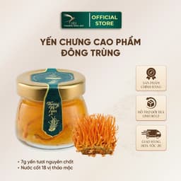 Thumbnail Yến chưng cao phẩm vị Đông Trùng Hạ Thảo bồi bổ sức khoẻ CiCi Thượng Đỉnh Yến hũ 50-65g Yến Sào Khánh Hòa nguyên chất 1