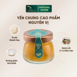 Thumbnail Yến chưng cao phẩm Nguyên vị thượng hạng hũ 50-65g Yến Tươi  CiCi Thượng Đỉnh Yến Yến Sào Khánh Hòa nguyên chất 3