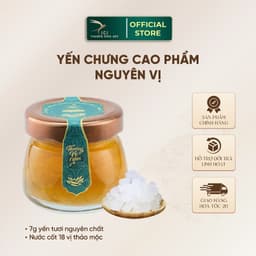 Thumbnail Yến chưng cao phẩm Nguyên vị thượng hạng hũ 50-65g Yến Tươi  CiCi Thượng Đỉnh Yến Yến Sào Khánh Hòa nguyên chất 1
