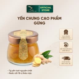 Thumbnail Yến Chưng Cao Phẩm Vị Gừng Tăng Sức Đề Kháng CiCi Thượng Đỉnh Yến hũ 50-65g Yến Sào Khánh Hòa nguyên chất Yến Tươi 1