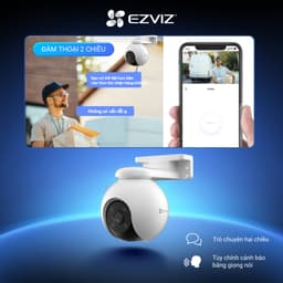 Thumbnail Camera Wi-fi EZVIZ H8 PRO 5MP Ghi Hình Màu Ban Đêm, Công Nghệ AI phát hiện người và xe, Theo dõi tự động 3