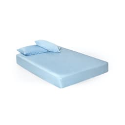 Thumbnail Bộ Ga Gối 3 Món Gòn Bedding Lụa Tencel Viscose Cao Cấp Màu Trơn 1m6x2m | 1m8x2m 1