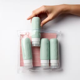 Thumbnail Bộ Chiết Mỹ Phẩm The Travel Star C00-380 Silicone Travel Bottle 90ml Nhỏ Gọn Tiện Lợi Du Lịch 2