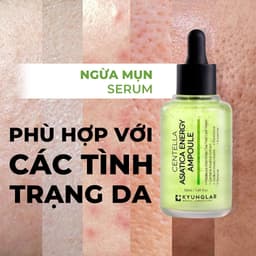Thumbnail Serum giảm mụn kiềm dầu KyungLab Centella Asiatica Ampoule 50ml- K Naturals 3