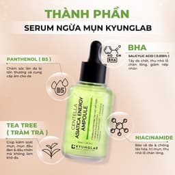 Thumbnail Serum giảm mụn kiềm dầu KyungLab Centella Asiatica Ampoule 50ml- K Naturals 2