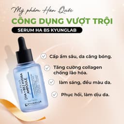 Thumbnail Serum dưỡng ẩm HA B5 KyungLab phục hồi làm dịu da, dưỡng da căng bóng mịn màng 50ml 4