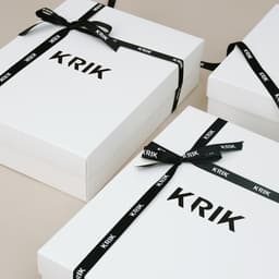 Thumbnail Hộp Quà Tặng KRIK Trắng Trơn Chất Liệu Giấy Ivory Cao Cấp 3